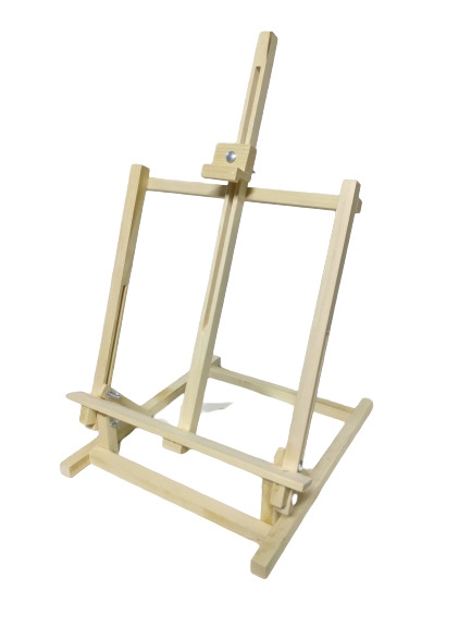 Masaüstü Şövale Ekonomik 65 cm  Ahşap şövale